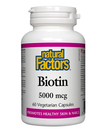 Natural Factors Biotin 5000 mcg