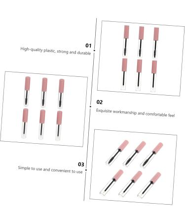 FOMIYES 18 Pcs Eyeliner Stick Eyeliner Mascara Clear Eyelash Mascara Mini Lip Gloss Tubes The Pet 1 g (Pack of 1) Pinkx3pcs - Buy Online on GoSupps.com