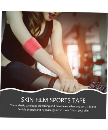 Beaupretty Sports Tape - 2 Rolls Breathable Elastic Membrane for Athletes - Portable Outdoor Sports Accessory - Buy Online on GoSupps.com