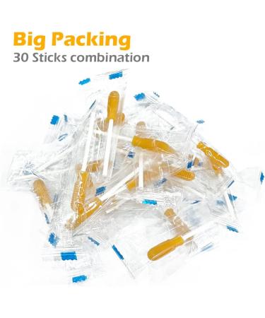 Baby Tongue Cleaner & Toothbrush - 30 Pcs Disposable Silicone Infant Oral Cleaner for Gum & Teeth Brush, Thrush Treatment 0-36 Months - Buy Online on GoSupps.com