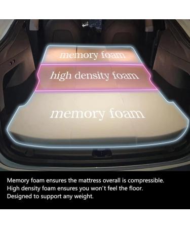 TESBEAUTY Tesla Model Y Camping Mattress & Carry Case - High Density Memory Foam - Buy Online on GoSupps.com