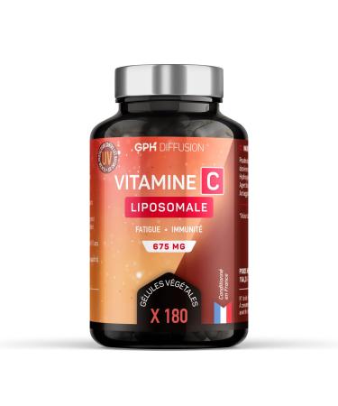 Vitamine C - Liposomale - 200 mg - 180 g lules v g tales - Fatigue Immunit syst me nerveux