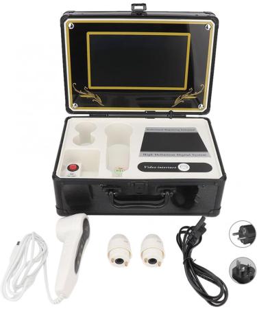 9 Inch Skin Diagnosis Hair Analyzer 50X 200X Dual Lens Skin Hair Scalp Detector Analyzer Professional Skin Care Analyser Tool for Skin Care Skin Health Detection Home Salon - Buy Online on GoSupps.com