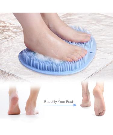 Buy Derdout Shower Foot Massager & Scrubber Mat - Non-Slip Suction Cup Foot Cleaner & Massage Device for Ultimate Relaxation - Shop Internationally! - Buy Online on GoSupps.com