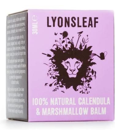 Calendula & Marshmallow Balm - 100% Natural Skin Treatment (30ml) - Buy Online on GoSupps.com