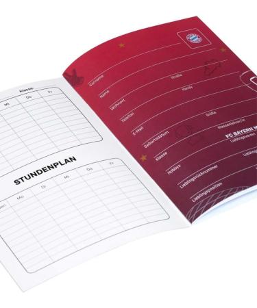 FC Bayern Munich Notebook - Ideal Homework Book for Fans | FCB Official Merchandise - Buy Online on GoSupps.com