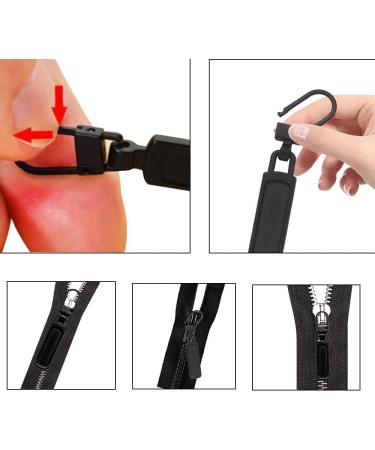 Premium Metal Zipper Pulls - 4 Pack Replacement Parts for Wallets Clothes Jeans & Luggage - Buy Online on GoSupps.com