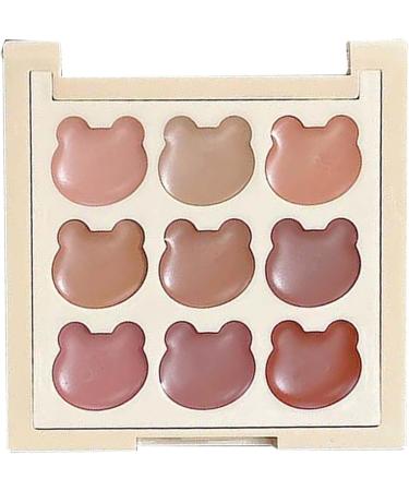 Gloss Palette | 9 Shades Lipstick Palette - Velvety Finish Lightweight Compact Size for Travel School Dates & Events - Buy Online on GoSupps.com
