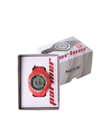 Seac Partner Wrist-Mount Freediving Computer in Red - Buy Online Now - Buy Online on GoSupps.com