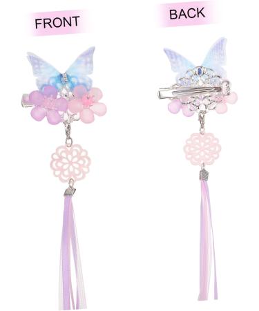Beaupretty 2 Pairs Hanfu headwear hanfu hair accessories vintage hair clips girls hair accessories hair clips for kids japanese tassel hairpin kimono hair pin Vintage Hairpins Kid dense - Buy Online on GoSupps.com