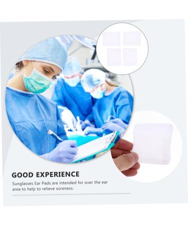 Buy Healeved 6-Pack Mask Glasses Ear Pads - Swift FX Mask Mugs Ear Loop Covers & Double-Sided Polyester White 5.5x5.5cm | International Shipping Available - Buy Online on GoSupps.com