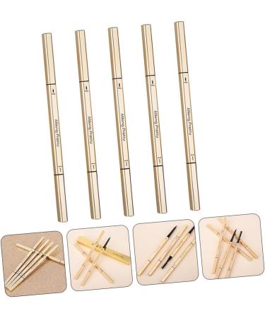 minkissy 5Pcs Double Sided Eyebrow Pens Sweatproof And Easy To Use Makeup Pencils For Women With Brush - Buy Online on GoSupps.com