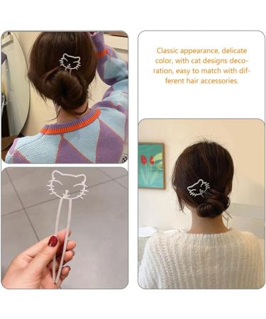 Beaupretty Earrings Set Earrings Set Vintage Decor Hair Chopsticks U Shaped Hair French Hair Hair Fork Cat Hair Stick Women Lovely Hair Styling Tool Earrings Set Earring Sets Earring Sets - Buy Online on GoSupps.com