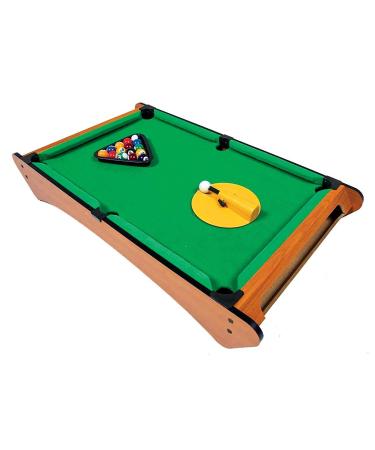 Big Time Pivot Pool Tabletop Portable Billiards Game with 16 Balls, Rotating Pivot Shooter, Triangle Rack, Family Game!