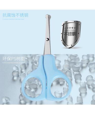 Essentials Baby Scissors 0m+ - Blue | Gentle and Safe for Newborns - Buy Online on GoSupps.com