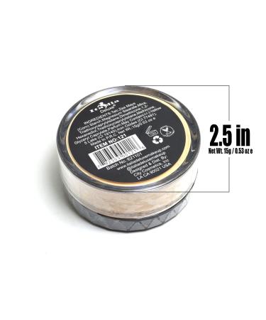Italia-Deluxe 1 HD Pro Bananas Setting Powder - Loose Powder to Mattify & Brighten | Free Zipper Bag | International Shipping Available - Buy Online on GoSupps.com