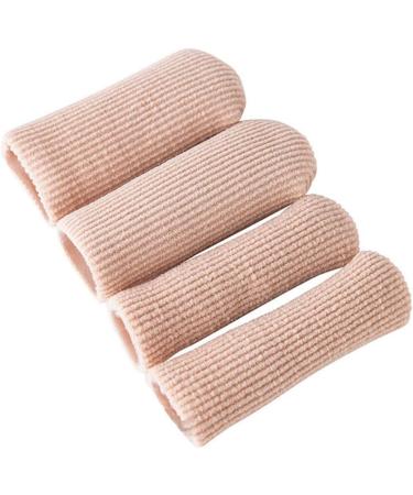DOITOOL 4pcs Cracking Skin Calluses Adjustable Finger Guards Bunion Wraps Gel Protector - S/M/L Sizes - Nail Separator & Remover - Buy Online on GoSupps.com