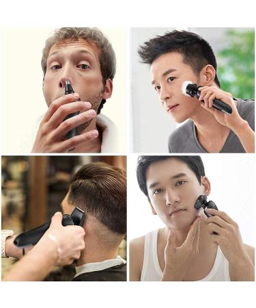 GeRRiT Electric Shavers for Men - Bald Head Shaver LED Shaving Razors Cordless Wet Dry Rotary Grooming Kit Clippers & Nose Hair Trimmer - Buy Online on GoSupps.com