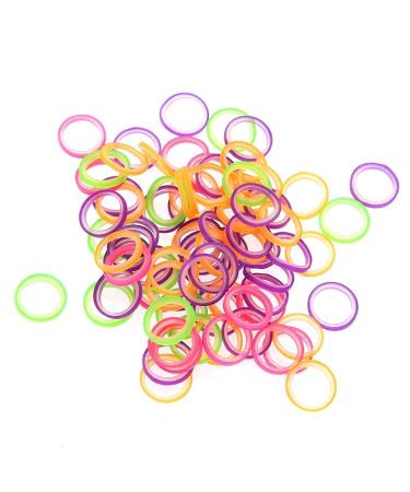 100Pcs/Set Dental Elastic Teeth Rubber Band Oral Orthodontics Tool Professional (2.5oz)