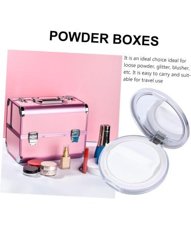 Housoutil Body Mirrors 4 Pcs Loose Powder Box 5g Powder Case Travel Bulk Makeup Portable Mirror Colorfulx2pcs 7.5x7.5cmx2pcs - Buy Online on GoSupps.com