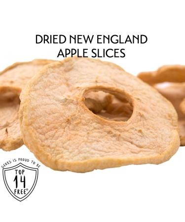 GERBS Dried New England Apple Slices 16oz - No Sugar Added, Unsulfured, Allergy-Free Snack - Buy Online on GoSupps.com