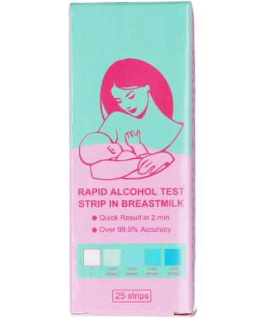 Milk Detection Strips Simple and Accurate Milk Test Strips Individually Packed Quickly with Bottle for Home for Mother - Buy Online on GoSupps.com