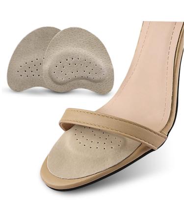 NOLITOY High Heels Forefoot Stickers - 4 Pairs of Adhesive Support Pads for Ladies Pumps | Invisible Pig Leather Inserts for Ultimate Comfort - Buy Online on GoSupps.com
