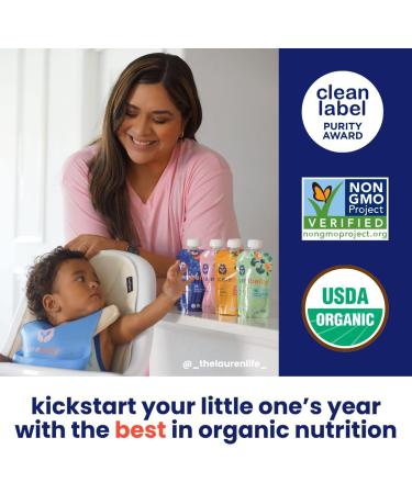 Cerebelly Baby Food Pouches Organic White Bean Pumpkin Apple (4 oz Pack of 6) - 16 Nutrients from Superfoods - Healthy Snacks Made with Gluten-Free Ingredients BPA-Free Non-GMO No Added Sugar White Bean Pumpkin Apple 4 Ounce (Pack of 6) - Buy Online on GoSupps.com