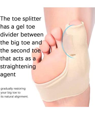 Non-Slip Silicone Toe Straightener Bunion Protector for Home - Easy to Use - Buy Online on GoSupps.com