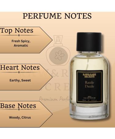 AARVVINTA CRAFT Premium Razzle Dazzle Luxury Men's Perfume Spicy 100ml - Buy Online on GoSupps.com
