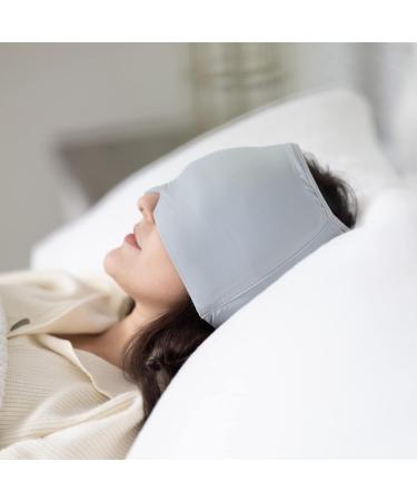 FITECH Headache Relief Hat - Magic Ice Head Wrap for Migraine & Hot/Cold Therapy (Grey) - Buy Online on GoSupps.com