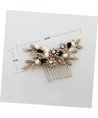 Housoutil 1pc Metal Hair Comb Hair Comb Hair Comb Retro Hair Comb Pearl Hair Comb Alloy Comb Pearl Comb Bridal Hair Comb Pearl Headpiece Tiara S870 Hand Made Wedding Accessories - Buy Online on GoSupps.com