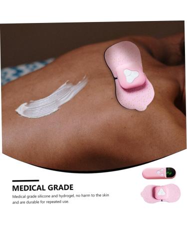 Partykindom Wireless Electric Neck Massager Sticker | USB Heating Plaster for Pain Relief & Fatigue Reduction | Portable ABS Kneading Device - Buy Online on GoSupps.com