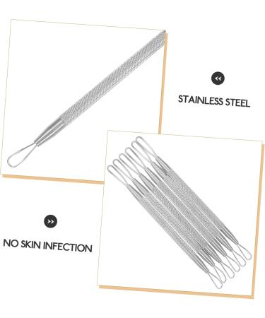 LALADEFIEE 7pcs Double-headed Extrusion Ring Pimple Tools Pimple Removers Pore Cleaning Kits Stainless Steel - Buy Online on GoSupps.com
