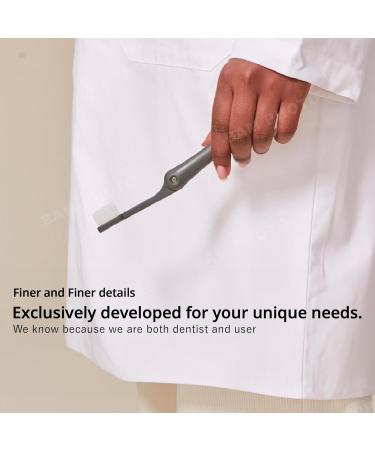 Travel Toothbrush with Case & Replaceable Heads | Xtr Space Travel Essentials for Camping & Business Travel - White - Buy Online on GoSupps.com