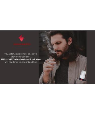Waterless Beard & Hair Cleansing Shampoo with Coconut Oil - Volumize Soften & Strengthen Hair | International Shipping Available - Buy Online on GoSupps.com