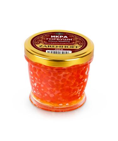 Caviar from humpback salmon Gorbusha from Alaska 200 g jar Red caviar caviar
