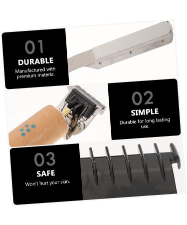 T-Type Electric Pusher Hair Razor Set - Professional Hair Trimmer & Clipper Kit for Barbers | Precision Hair Cutting Tools - International Shipping Available - Buy Online on GoSupps.com
