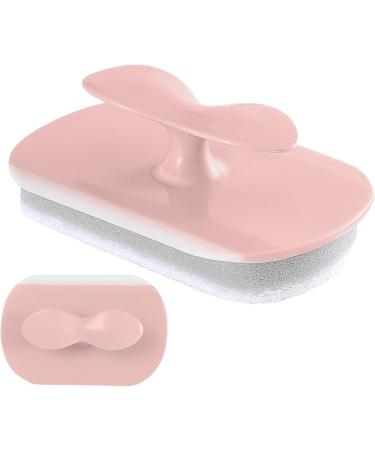 Shakven Squeegee Sponge Brush Sponge Brush Rubber Squeegee Scrubber for Cleaning - Household Cleaner Brush to Reach Tight Spaces for Bathroom Glass Kitchen Cooktops Pink - Buy Online on GoSupps.com