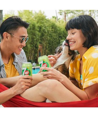 7up Lemon Lime No Sugar Free Cans 330ml (24) - Buy Online on GoSupps.com