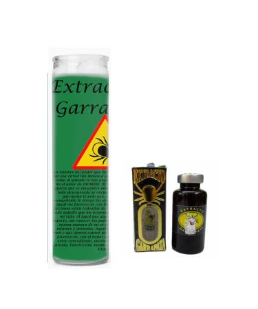 Extracto Puro de Garrapata Aceite Conjuro Incluye 1 Vela Verde Pure Tick Extract Conjuring Oil Includes 1 Green Candle Incluye Ritual Includes Ritual