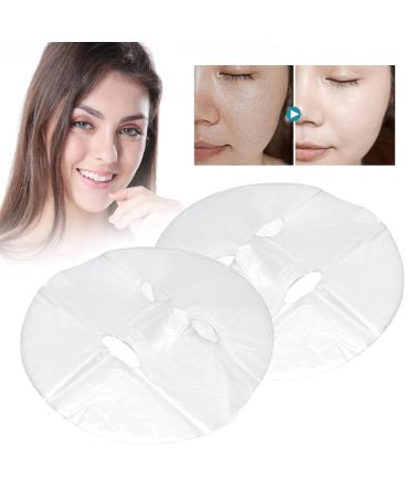 100 Pieces DIY Facial Mask Foil Sheets - Disposable Spa Paper for Moisture Retention & Quick Heat Loss - Buy Online on GoSupps.com