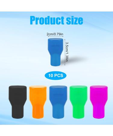 10-Piece Multi-Colored Bite Valve Replacement for Camelbak | Hydration Bladder Dust Protection - Buy Online on GoSupps.com