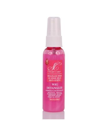 Smart Care Brazilian Remi 24 Hour Hold Anti-Static Portable Wig Detangler Spray 2oz