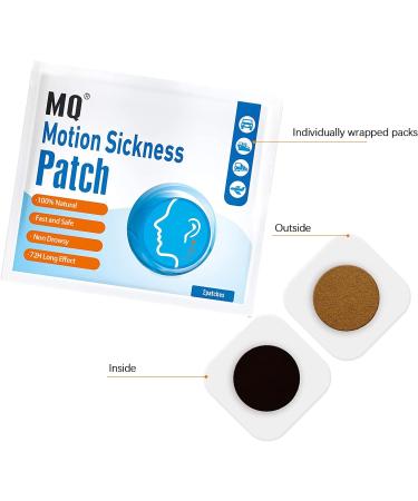 MQ Motion Sickness Patch 10 Count - Fast-Acting Relief - Pack of 1 - Buy Online on GoSupps.com