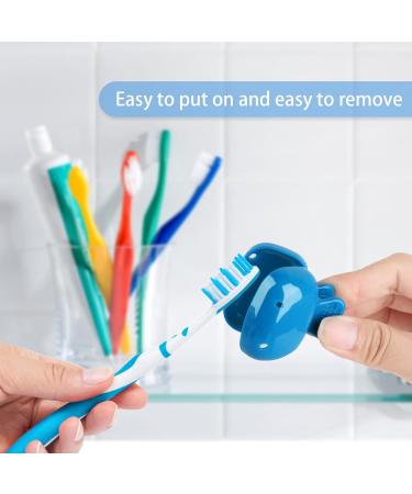 6 Pack Waenerec Toothbrush Cover Cap - Portable Toothbrush Protector for Home, Travel & Bathroom Storage - Buy Online on GoSupps.com