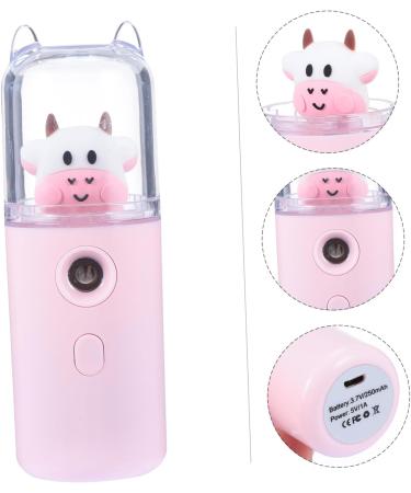 POPETPOP Moisturizer Portable Humidifiers Mini Face Humidifier Moisturizing Humidifier Extend Spray 3.8x3.8x10.8cm Pink - Buy Online on GoSupps.com