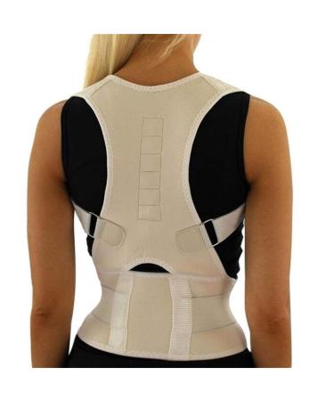 Posture Corrector Shoulder Bandage Back Orthopedic Posture Correction Lower Back Support Belt Men Women Good (Pink XL) (pink XL) - Buy Online on GoSupps.com