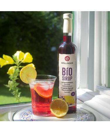 H llinger Bio Sirop Set 3 Bouteilles de 500ml Framboise Cassis-Citron et Gingembre Ratio de Dilution 1:9 Sans Alcool - Buy Online on GoSupps.com