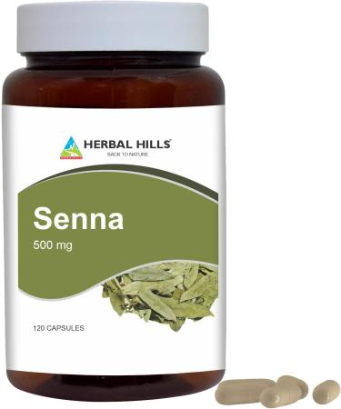 HERBAL HILLS Alfalfa Leaf Powder and Senna Capsules Pack of 2 Combo - Buy Online on GoSupps.com